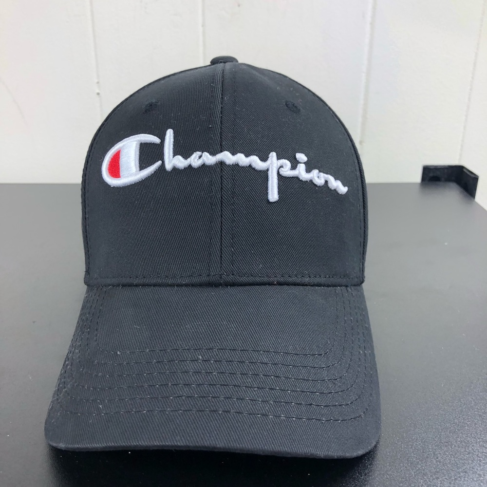 Champion Classic Script Baseball Cap - Picture 2 of 6